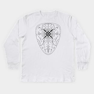 Gungnir - The Spear of Odin | Norse Pagan Symbol Kids Long Sleeve T-Shirt